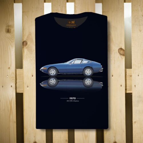 T SHIRT 365 GT4 BLACK