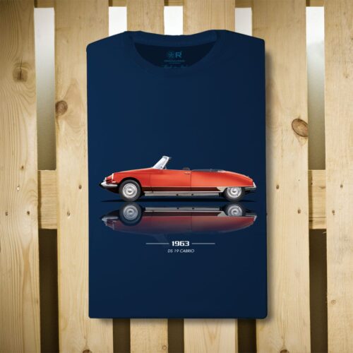 T SHIRT DS19 CABRIO BLU NAVY