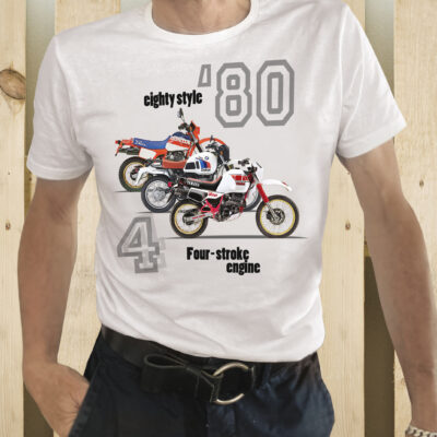 T-SHIRT ENDURO ANNI 80 F