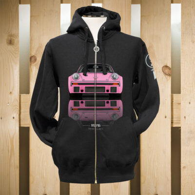 FELPA ZIP CAPPUCCIO 934 RSR FRONT