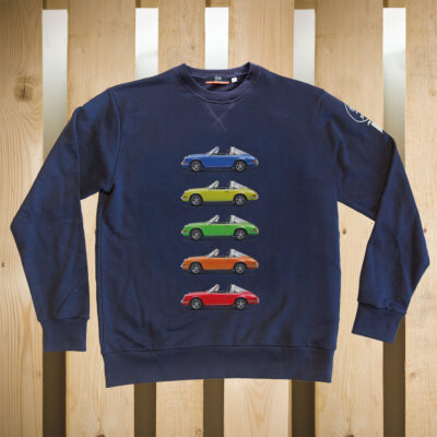 FELPA GIROCOLLO TARGA MULTICOLOR