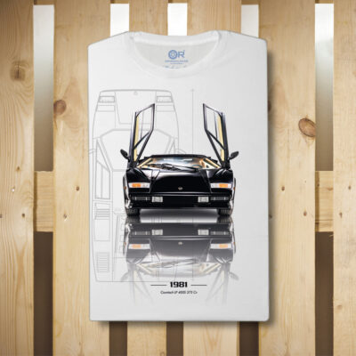 T-SHIRT COUNTACH LP 400S 1981 TECH