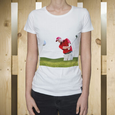 T-SHIRT GOLF BUNKER DONNA