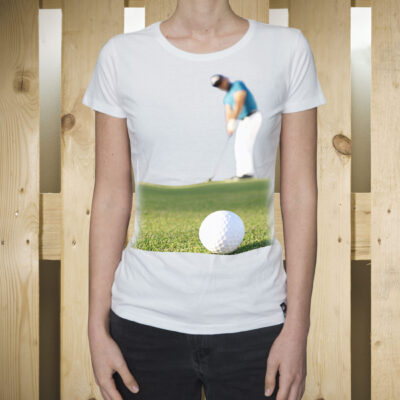 T-SHIRT GOLF PUTT DONNA
