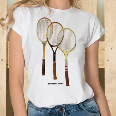 T-SHIRT THE POET RACKET DONNA